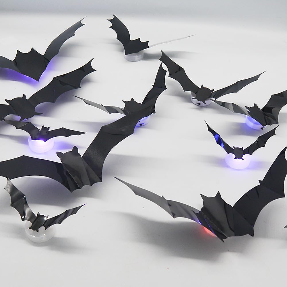 LED Bats Stickers