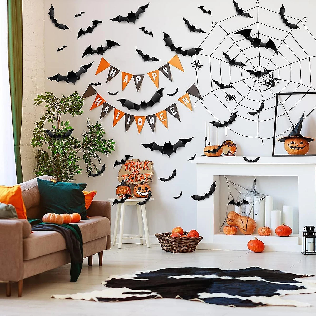 LED Bats Stickers